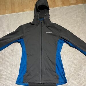 Merrell Capra Windblock Hybrid Fleece Jacket Hooded Men’s Medium